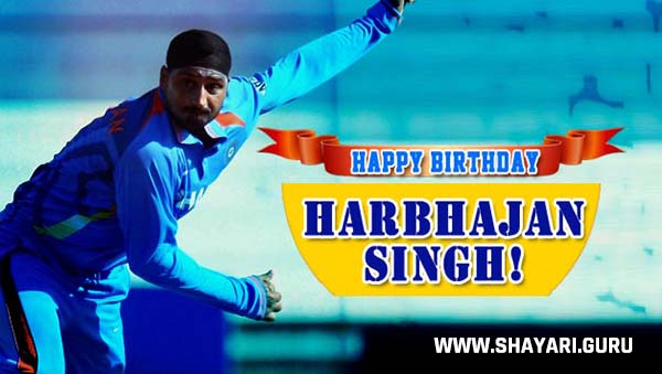 Happy Birthday Harbhajan Singh
